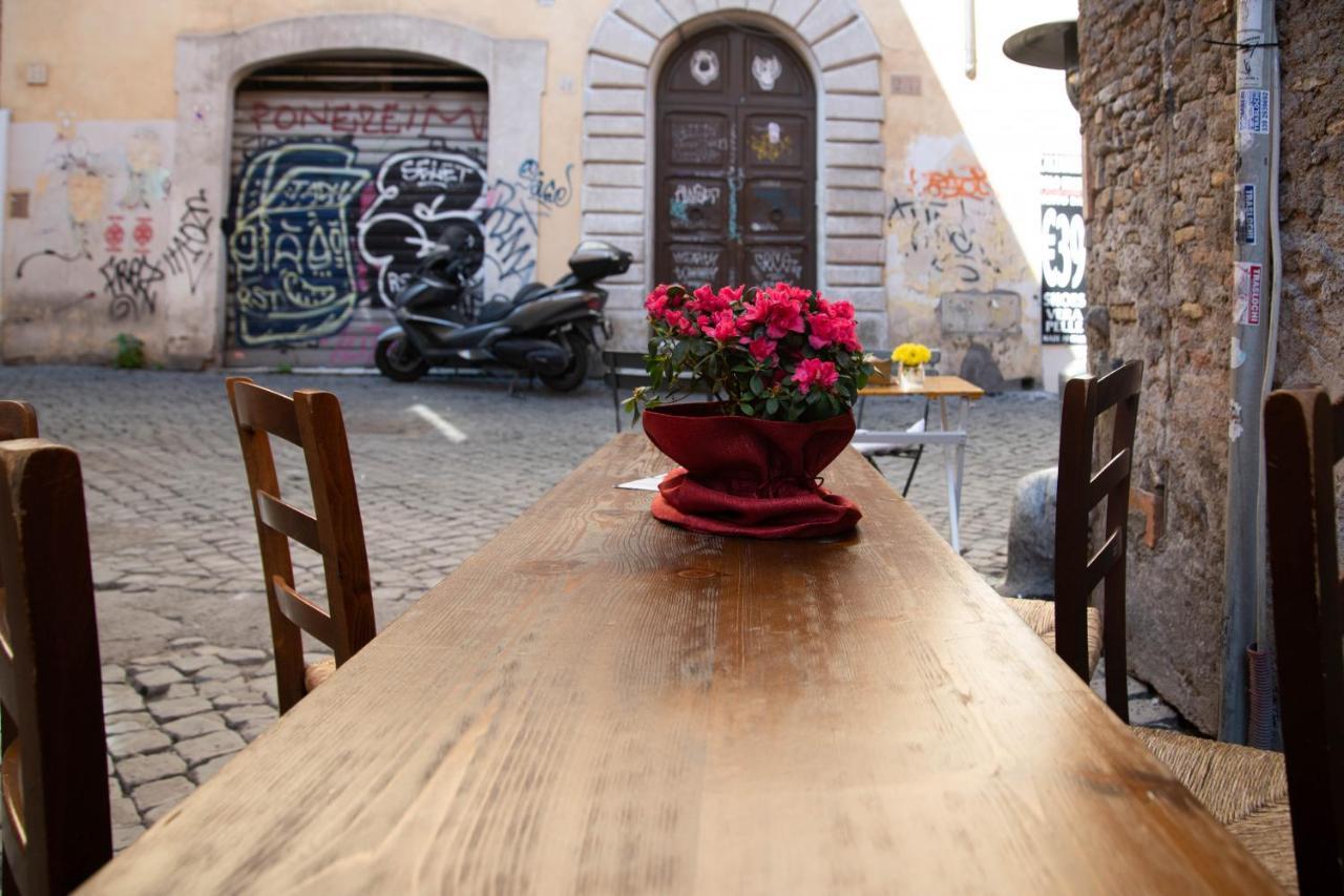 Trastevere Colorful Apartment With Terrace! Rome Buitenkant foto